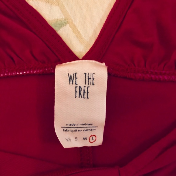 NWT- Free People Blouse - Picture 7 of 8